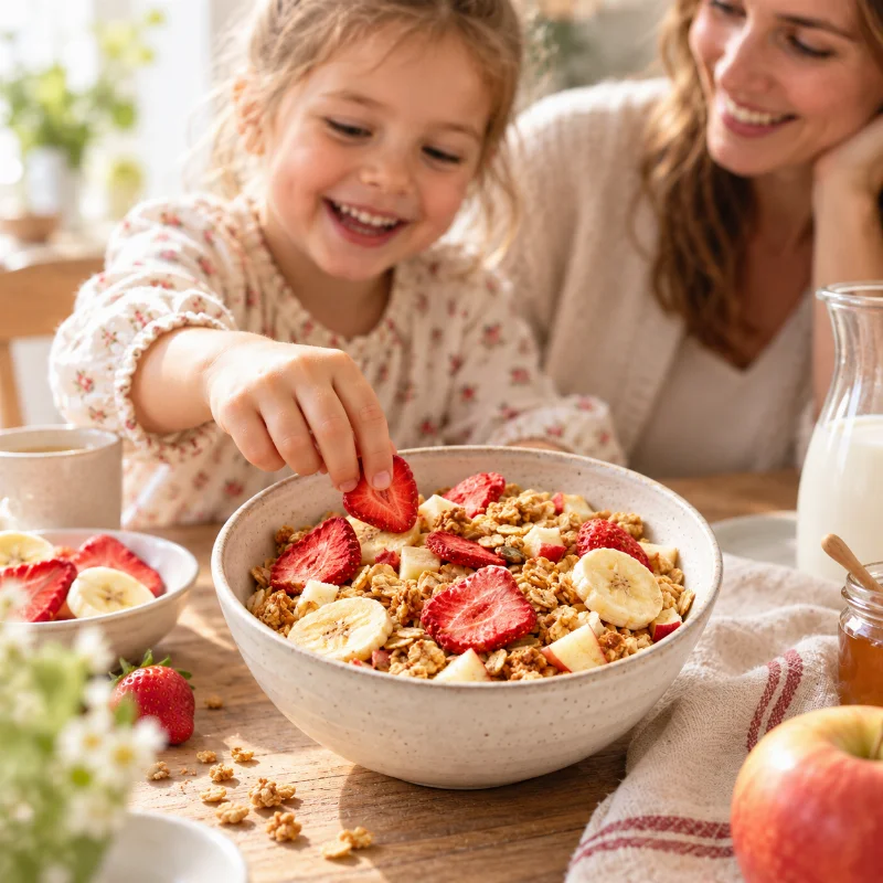 Cereals & Granola — food application photograph