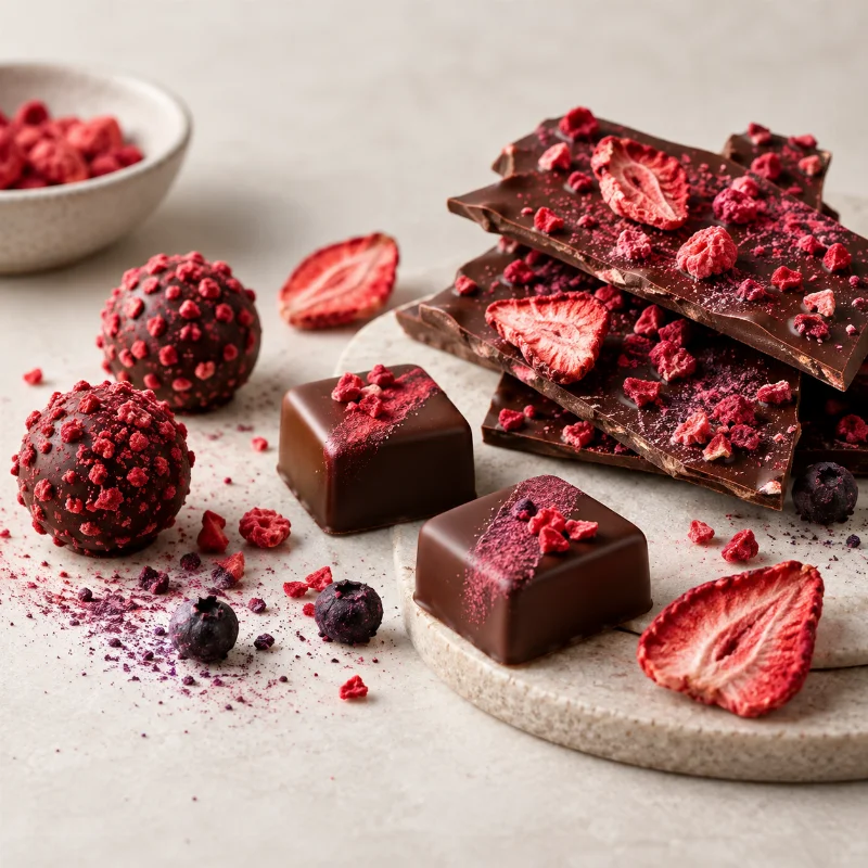 Chocolate & Confectionery — food application photograph