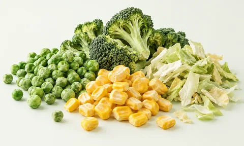 Freeze-dried vegetables