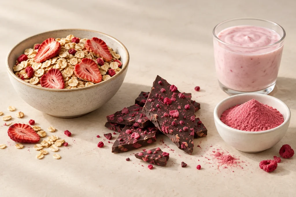 From Sample to Recipe: Testing Freeze-Dried Fruit