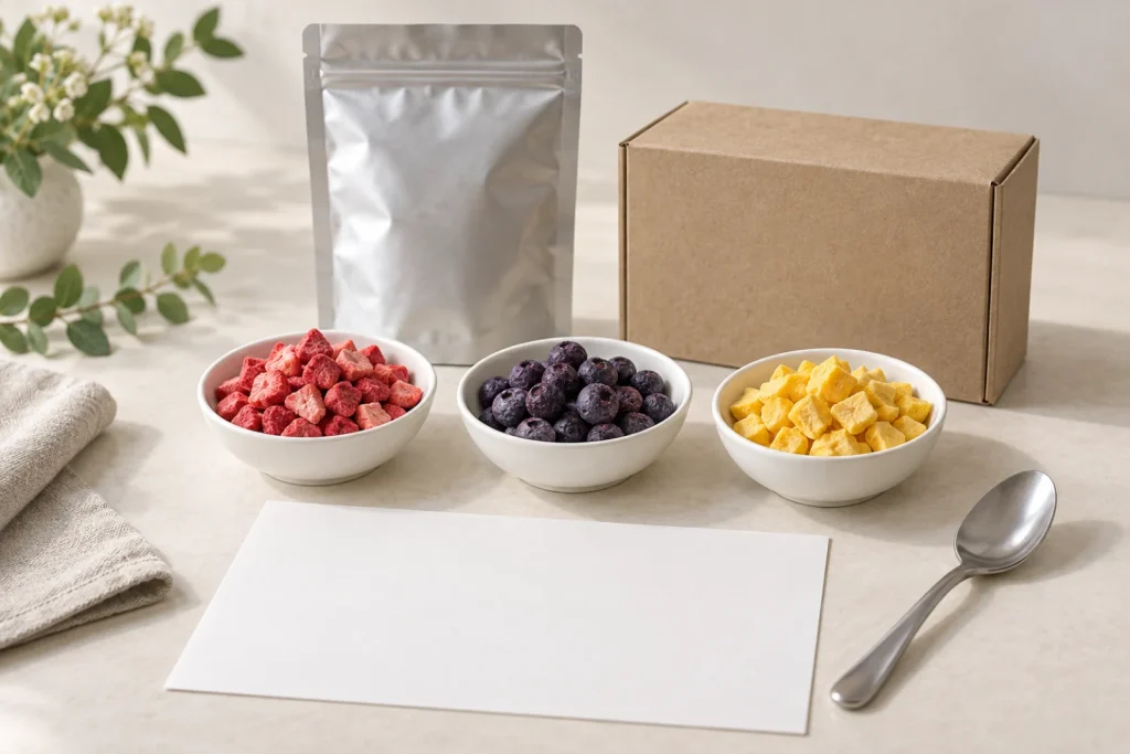 A Buyer’s Checklist for Freeze-Dried Fruit Samples